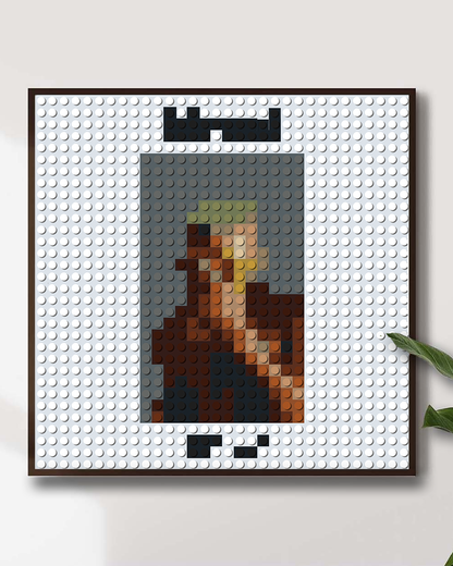 Custom Album Pixel Art Mosaic