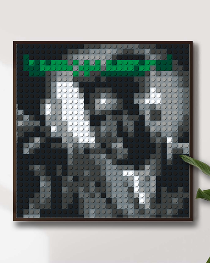 Custom Album Pixel Art Mosaic