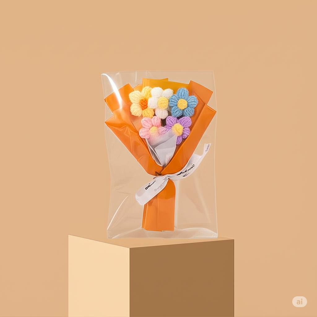Blossomi™ Mini Crochet Flower Bouquet