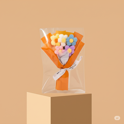 Blossomi™ Mini Crochet Flower Bouquet