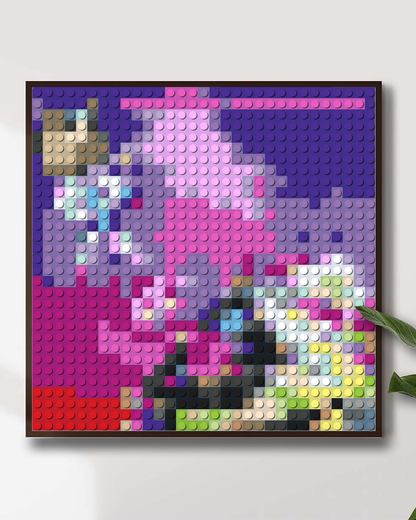 Custom Album Pixel Art Mosaic