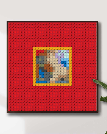 Custom Album Pixel Art Mosaic
